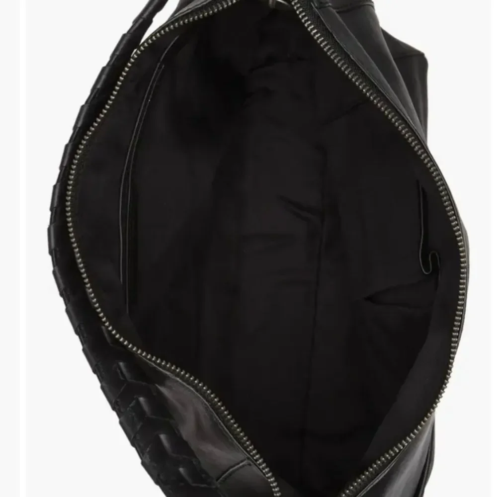 Lucky Brand Vala Leather Black Hobo Bag